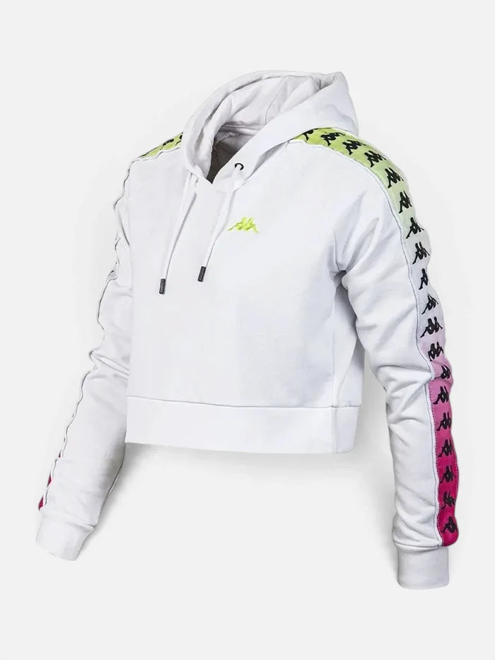 Buzo Mujer Kappa Tamas Degrade Blanco-Fuxia-Lime
