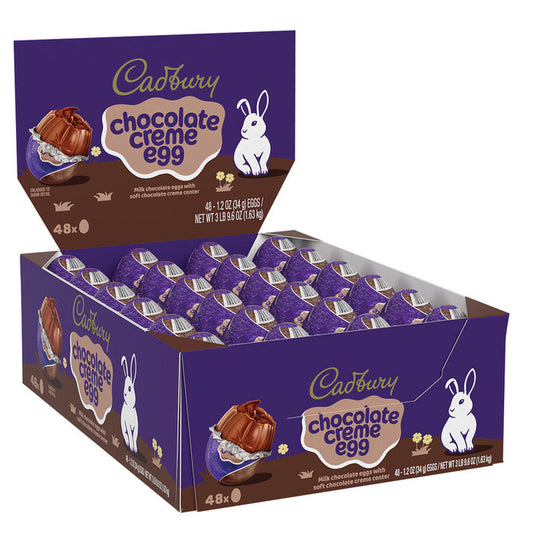 Cadbury Creme Egg Candy - 48 Count