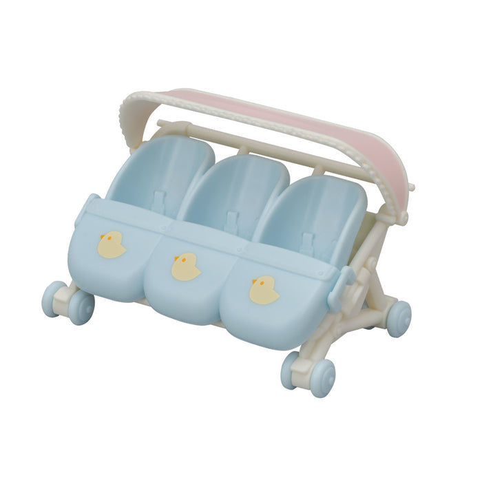 Calico Critters Triplets Stroller Accessories Set