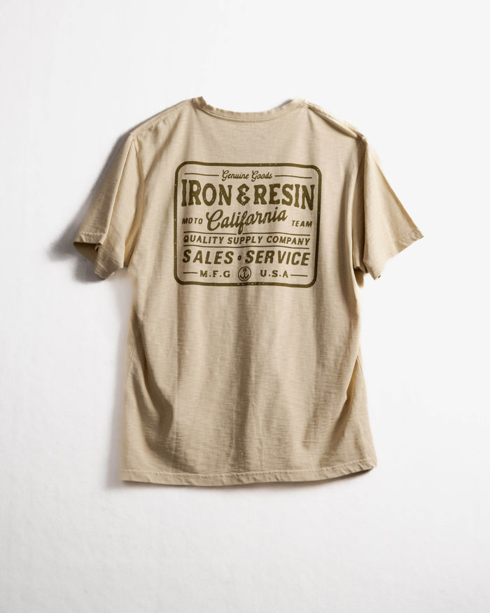 California Moto Team Tee - Iron & Resin