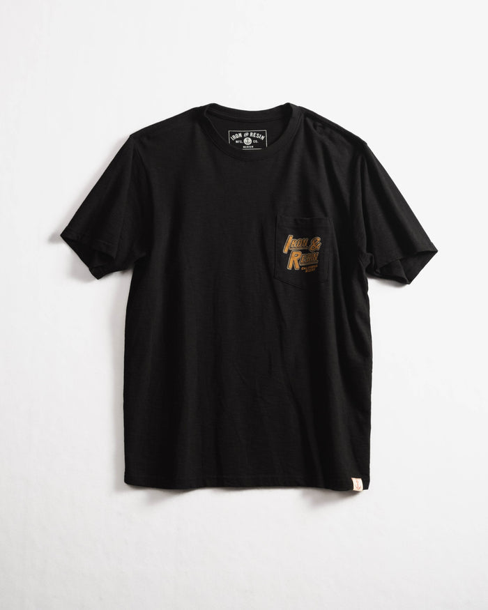California Riders Pocket Tee - Iron & Resin