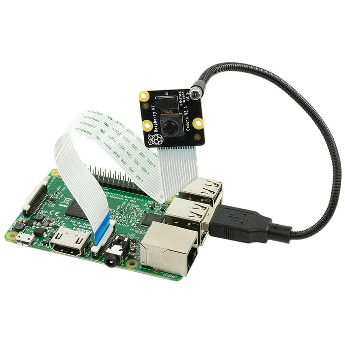 Camera Board 360 Gooseneck Mount [Discontinued] by The Pi Hut - The Pi Hut