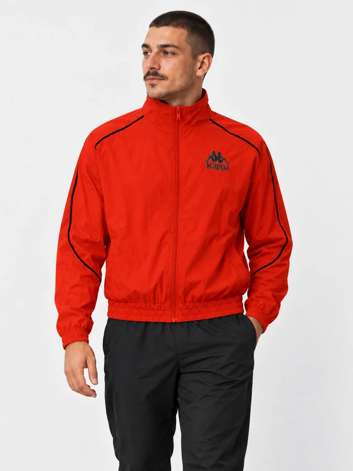 Campera Kappa 222 Banda Nolan Zip Hoodie Rojo — vista principal