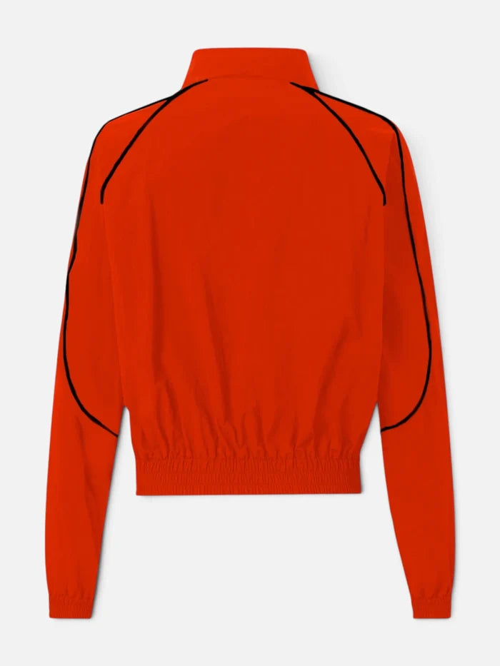 Campera Kappa 222 Banda Nolan Zip Hoodie Rojo
