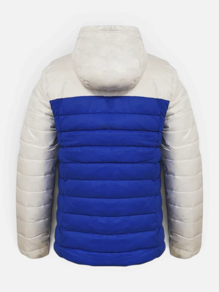Campera Kappa Lamezio Futbol Azul Blanco