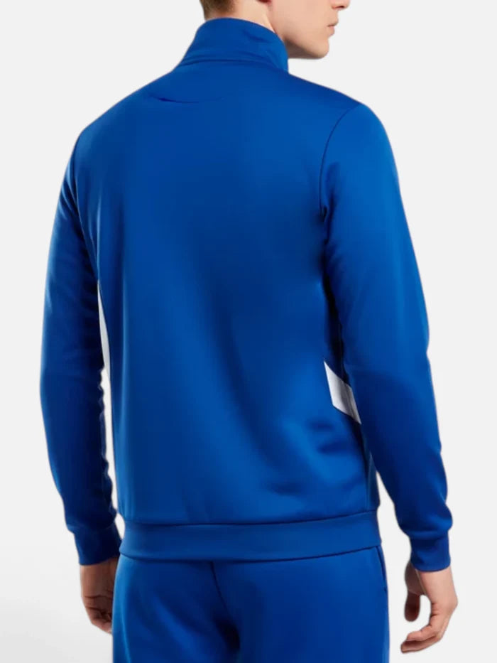 Campera Reebok Cierre Capsula Futbol - Azul