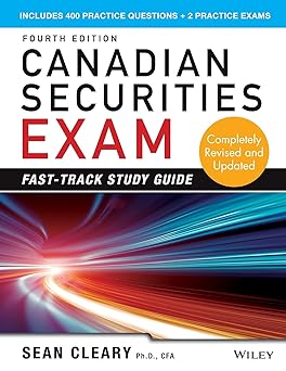 Canadian Securities Exam Fast-Track Study Guide Paperback
