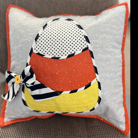 Candy Corn Pillow