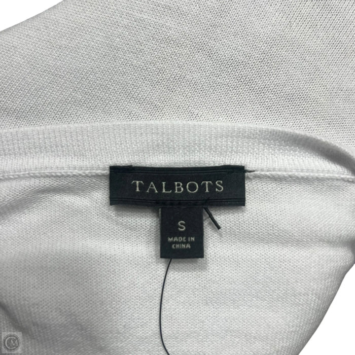 Cardigan By Talbots In White, Size: S