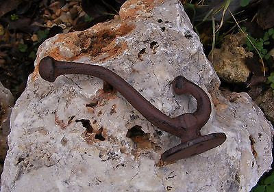 Cast Iron Brown Coat Hook  #101