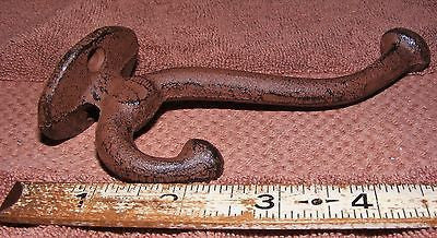 Cast Iron Brown Coat Hook  #101