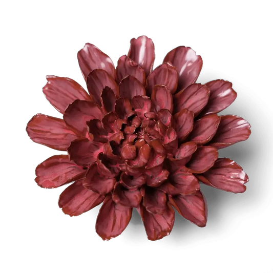 Ceramic Flower Pink Dahlia