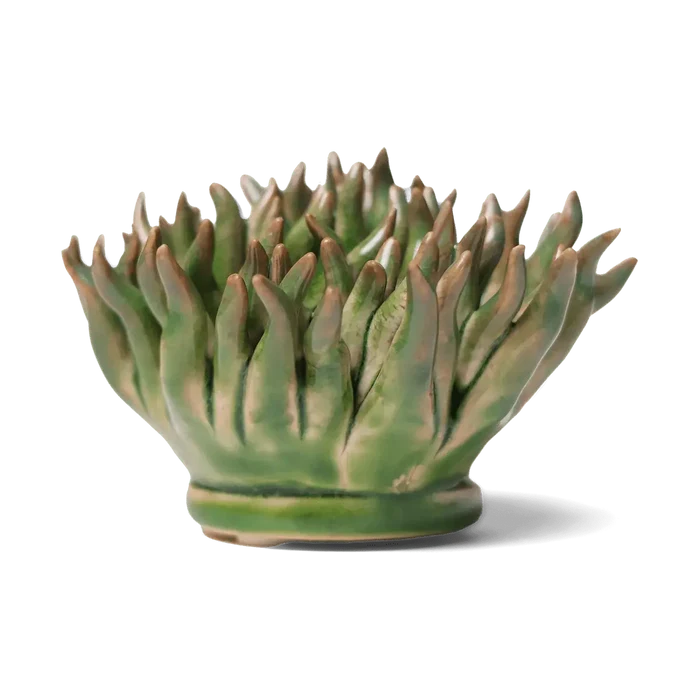 Ceramic Flower Wall Art Mondo Green