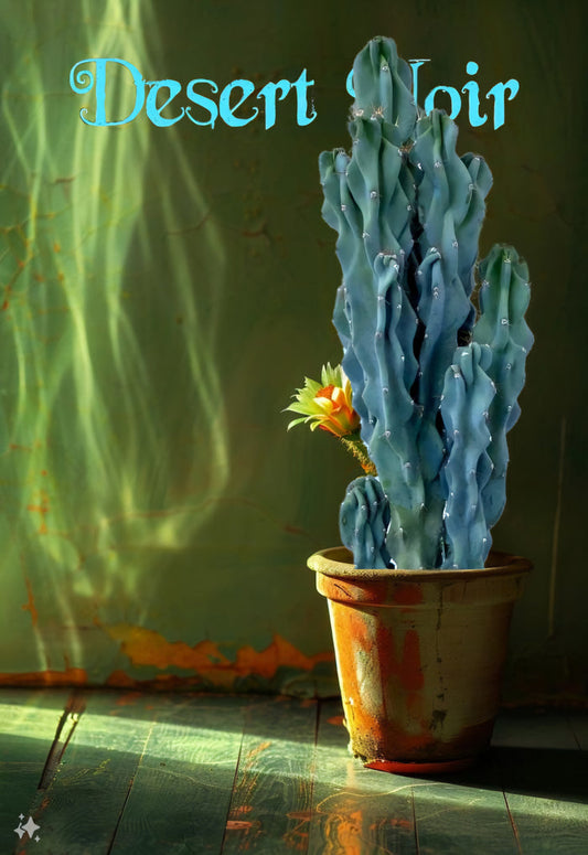 Cereus Peruvianus Monstrose, moon blooming