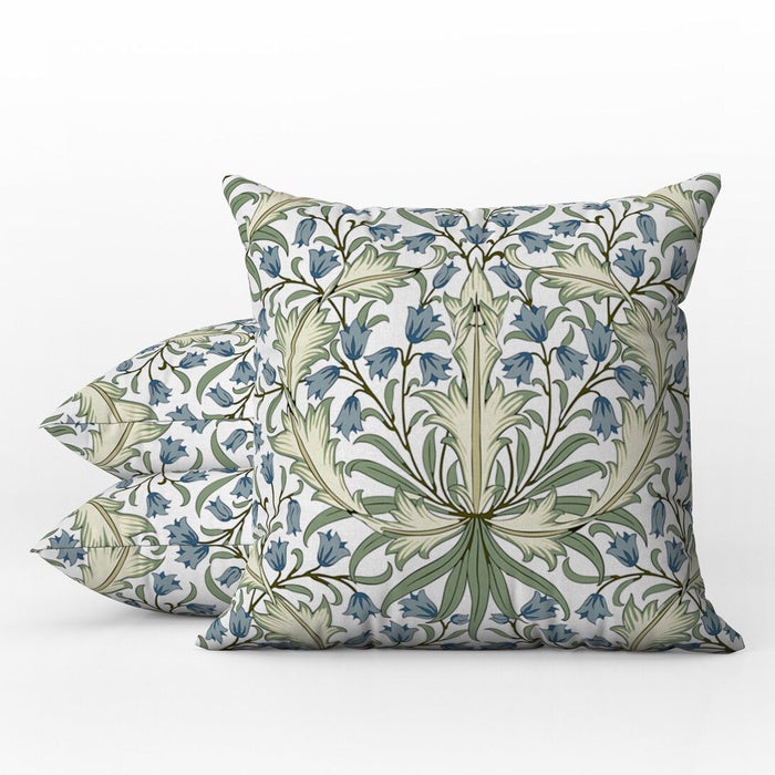 Chantilly Outdoor Pillows William Morris Bluebell