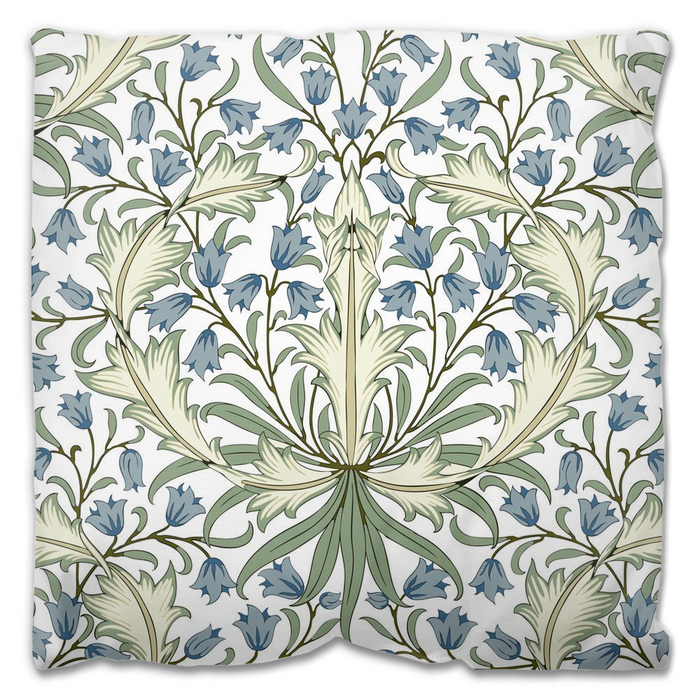 Chantilly Outdoor Pillows William Morris Bluebell