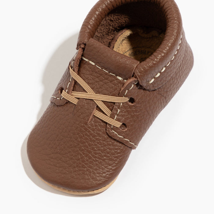 Chestnut Oxford Baby Shoe Oxford Soft Sole
