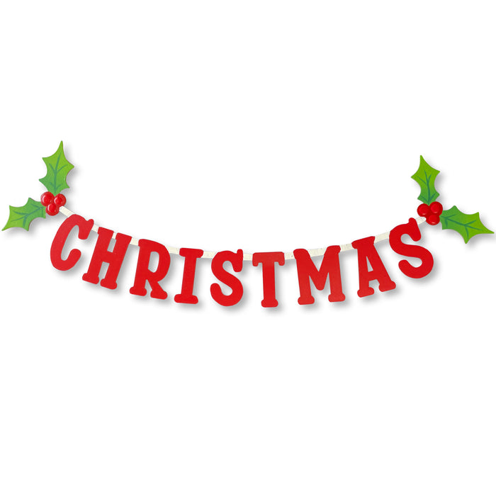 Christmas Banner Magnet (9.8"w)