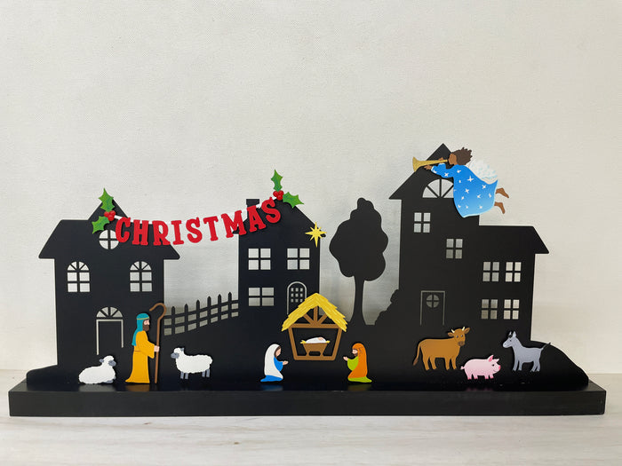 Christmas Banner Magnet (9.8"w)