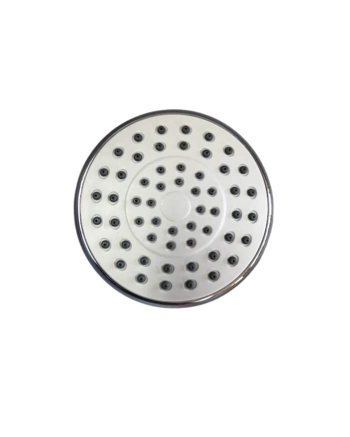 Chrome Rose Shower Head, Plastic Body - JA1028 MEGA