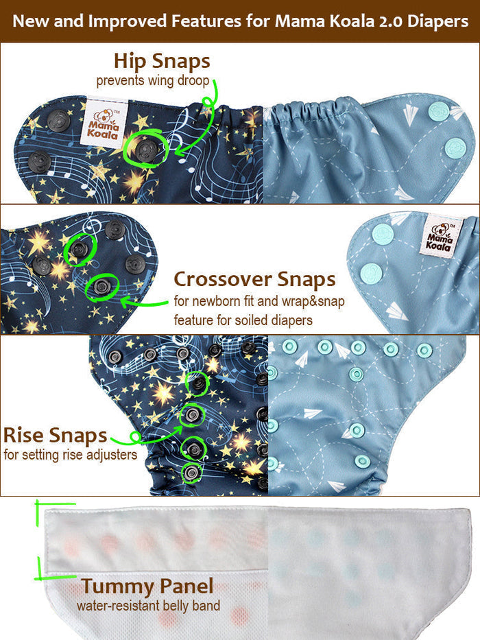 Clearance Pocket Diaper 2.0 - PD51919Z-A (AWJ Lining)