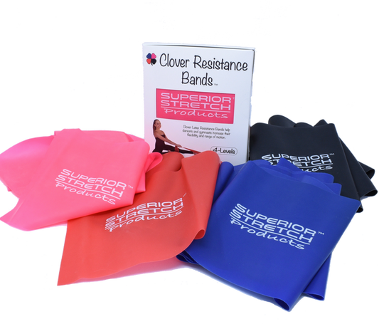 Clover Bands – Box Set of 4 Resistance Bands