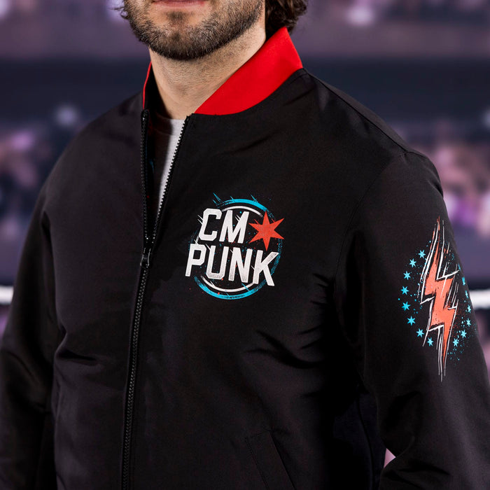 RSVLTS WWE Jacket Summer Slam "Best in the World"_ Reversible Bomber Jacket Summer Slam "Best in the World"_ Reversible Bomber Jacket