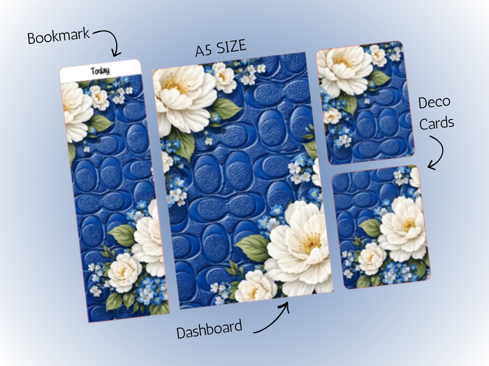 CO Blue Floral | Dash Bundle | A5 Rings