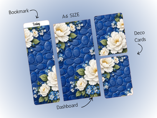 CO Blue Floral | Dash Bundle | A6 Rings