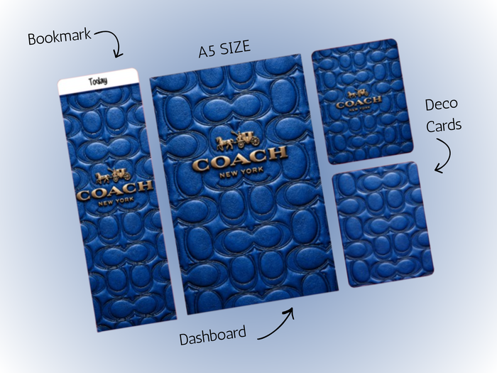 CO Dark Blue | Dash Bundle | A5 Rings