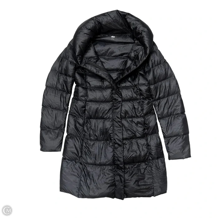 Coat Puffer & Quilted By Uniqlo In Black, Size: S