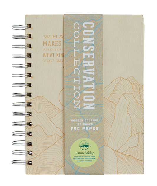 Conservation Wooden Journal
