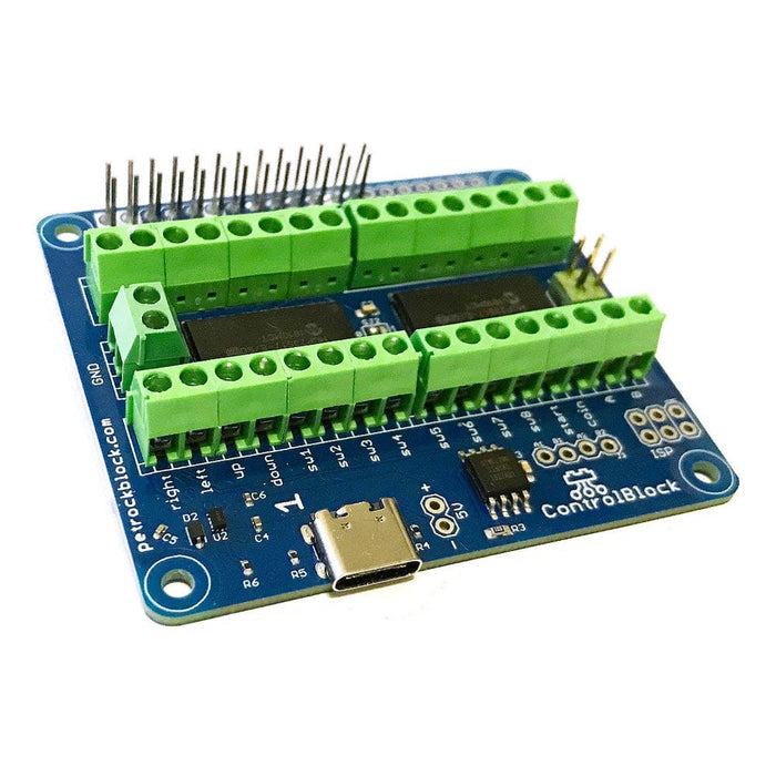 ControlBlock - Game Controllers, Power Switch and I/O for the Raspberry Pi by PetRockBlog - The Pi Hut