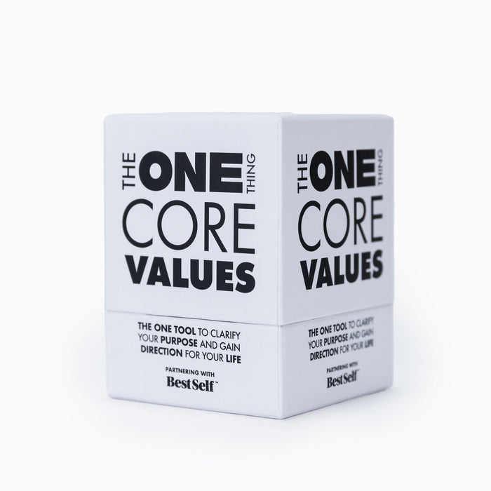 The One Thing - Core Values Deck Card Deck Personal Growth