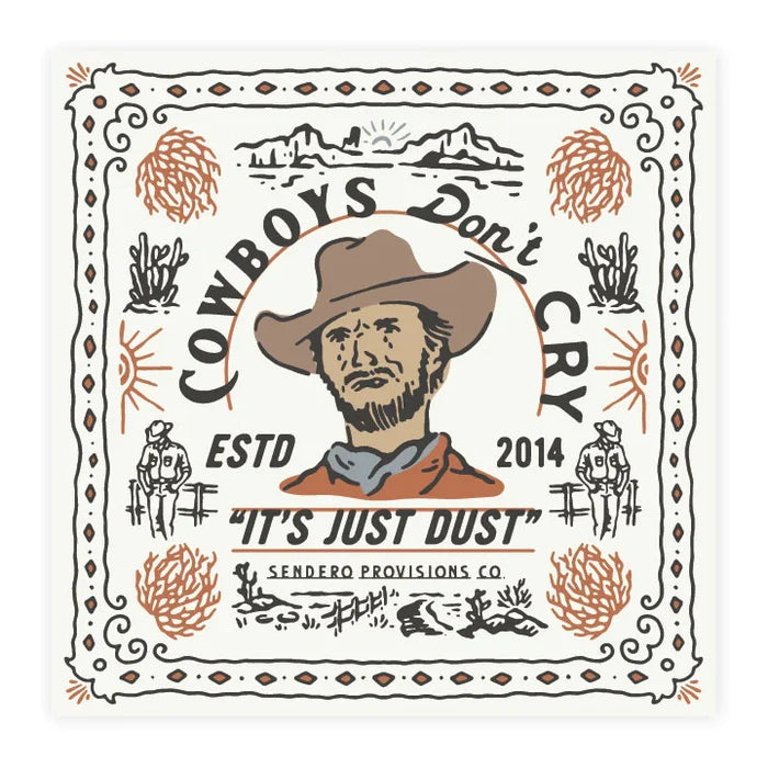 Cowboys Don’t Cry Bandana