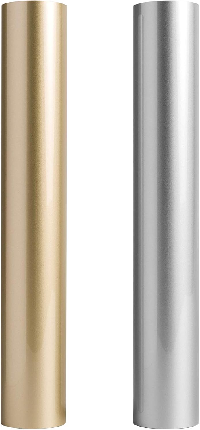 Cricut Everyday Iron On 12in X 6ft HTV Vinyl For TShirts Metallics Value Pack