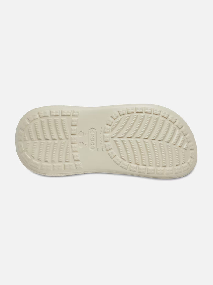 Crocs Classic Crush Rain Boot Bone — suela