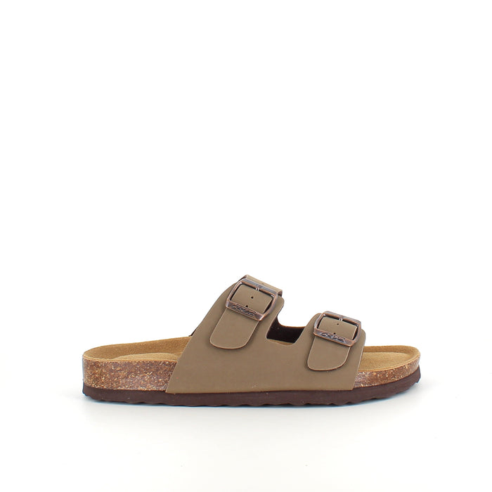 Cruz slip-on sandal i brunt