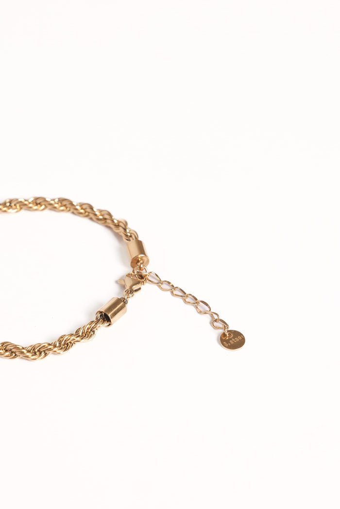 Petal and Pup USA ACCESSORIES Dalia Bracelet - Gold One Size