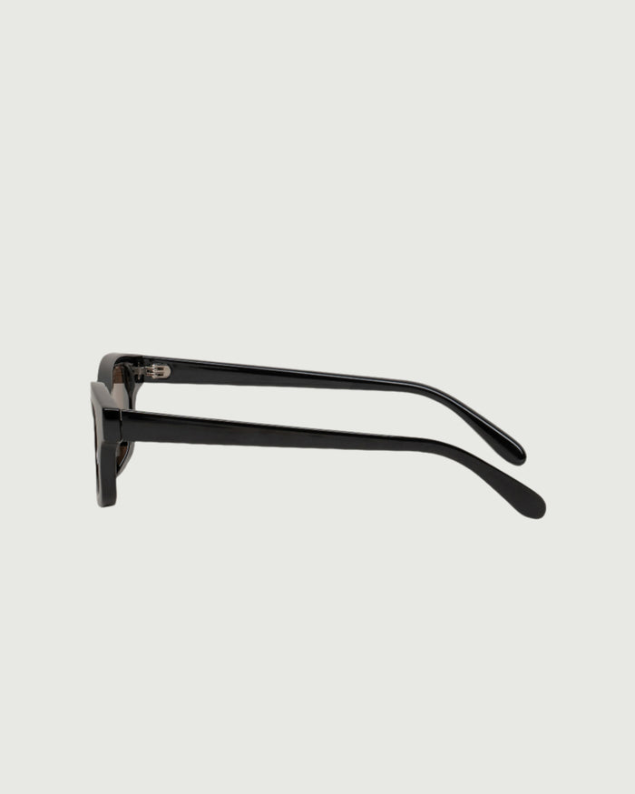 Ink::Dane Sunglasses rectangle Black recycled polyester side