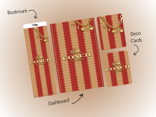 Dash Bundle | A5 Rings | CO Red Tan