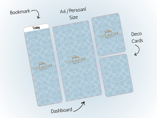 Dash Bundle | A6 Rings | CO Light Blue