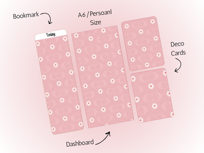 Dash Bundle | A6 Rings | CO Pink Daisy