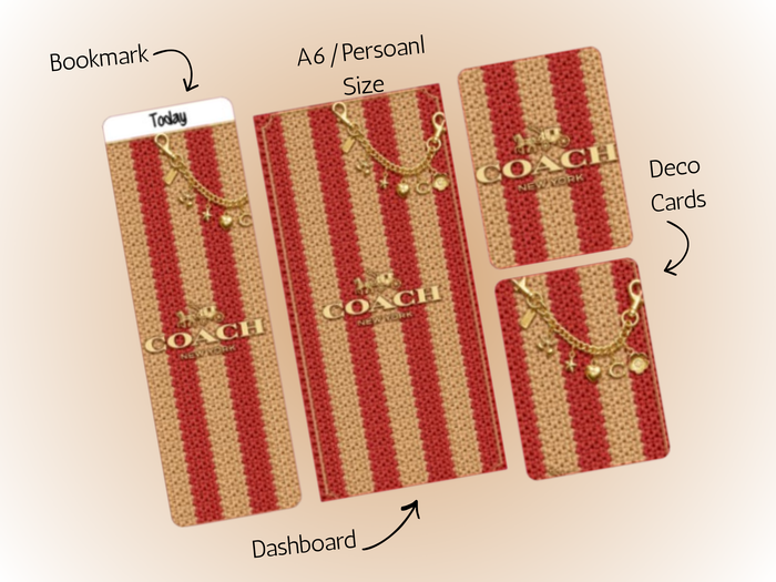 Dash Bundle | A6 Rings | CO Red Tan