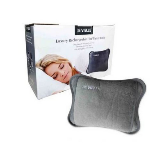 Rechargeable Hot Water Bottle - Buy Deville Grey | Ronayne