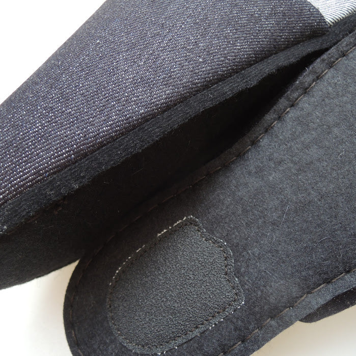 Hiroshima denim slippers handmade in Japan – Heiwa Slipper