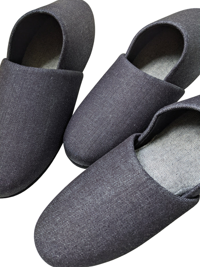 Hiroshima denim slippers handmade in Japan – Heiwa Slipper