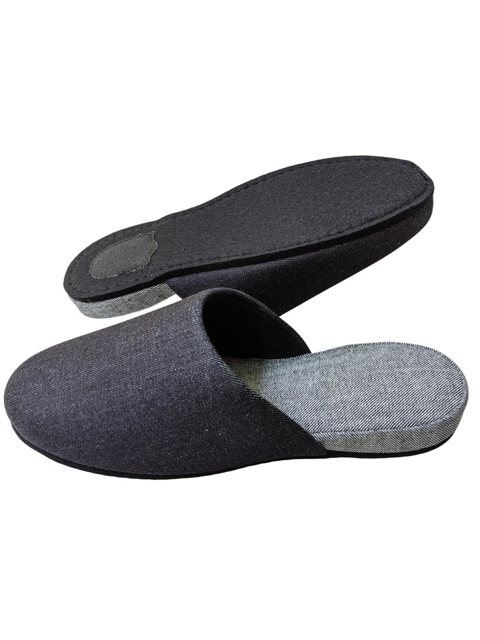 Hiroshima denim slippers handmade in Japan – Heiwa Slipper