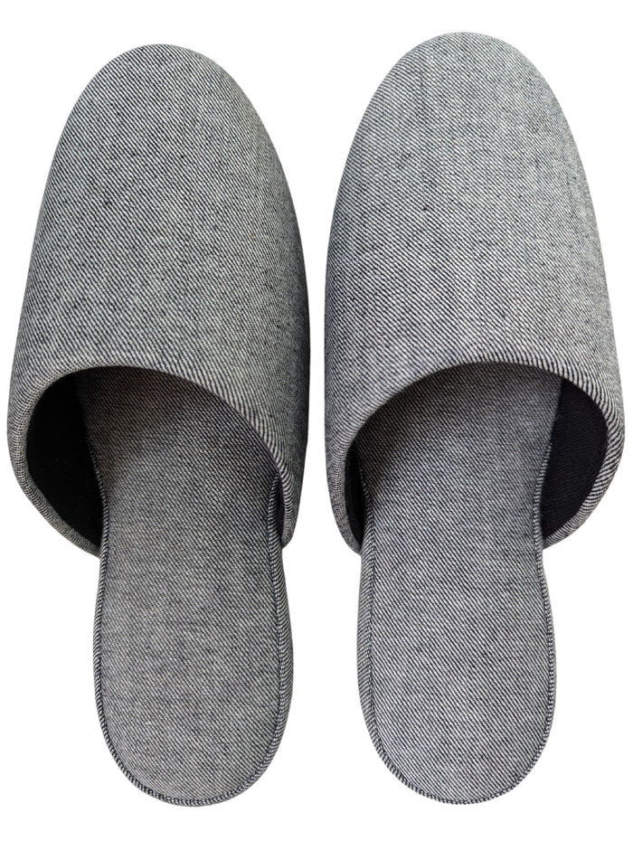 Hiroshima denim slippers handmade in Japan – Heiwa Slipper