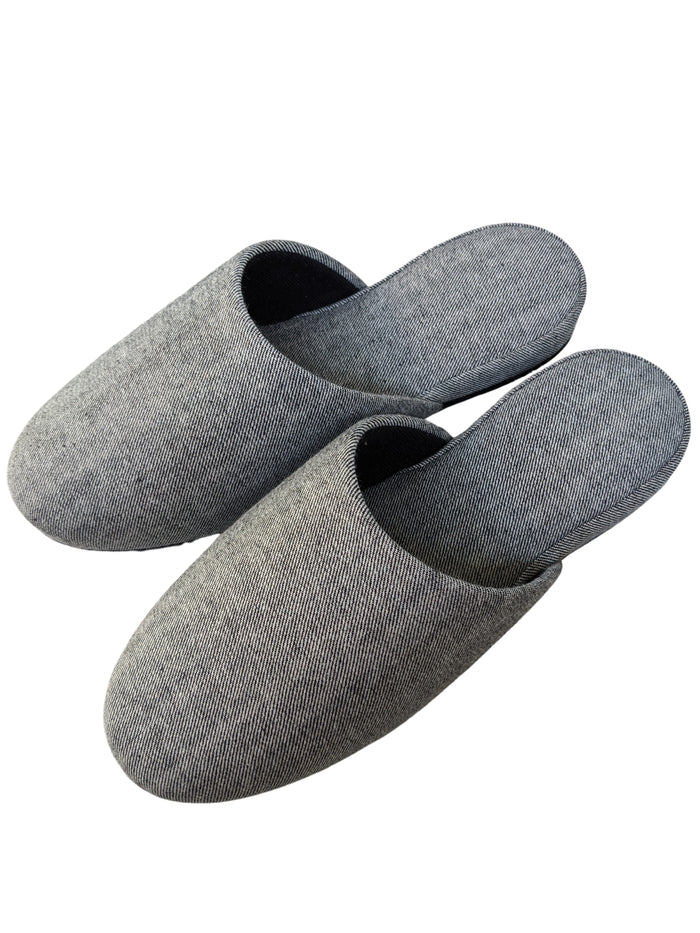 Hiroshima denim slippers handmade in Japan – Heiwa Slipper